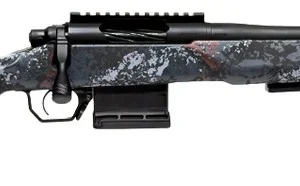 Horizon Firearms HRF-VBL-450B-16R Vandal Bloodline 450 Bushmaster 16.50" SOCOM Black Big Pins Fluting/Threaded Barrel, SOCOM Black Receiver w/Picatinny Rail, Arca Rail Forend, Iota EKO Carbon Fiber St