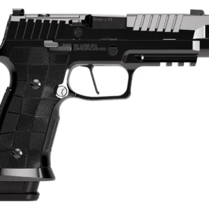 Sig Sauer 320SXGF9CWRES10 P320 SXG Reserve Full Size Frame 9mm Luger 10+1 3.90" Black Barrel, High Polish DLC Stainless Steel Integrated Compensator/Optic Ready/Serrated Slide & Frame w/Beavertail & P