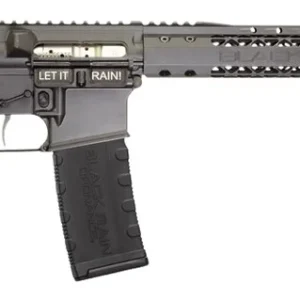 Black Rain Ordnance SSP300BLKSMK SSP 300 Blackout 30+1 16" Black Nitride Threaded Barrel, Smoke Cerakote Aluminum Receiver w/Picatinny Rail, Magpul MOE SL Black Polymer Stock, Black Magpul Grip