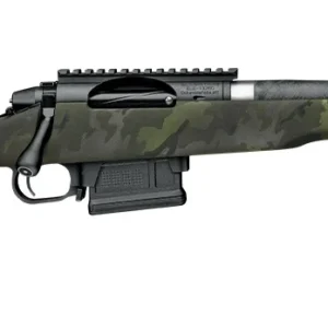 Proof Research 150887 Elevation 2.0 7mm PRC 3+1 20" Carbon Fiber Match Grade Threaded Barrel, Black Receiver w/Picatinny Rail, Midnight Camo Fixed Carbon Fiber Stock, Right Hand