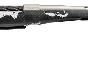 Fierce Firearms ROGSSX22CM20TP Twisted Rogue XP 22 Creedmoor 3+1 20" Tungsten Cerakote Spiral Fluted Barrel, Drilled & Tapped Receiver, BiPod Rail Forend, Phantom Camo LR Negative Comb Carbon Fiber St