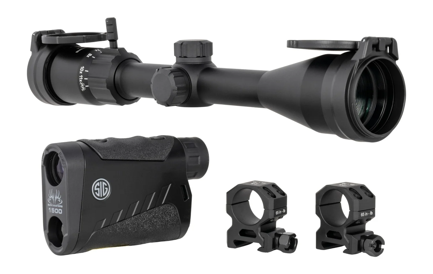 SIG SOK15BM08 BUCKMASTER 3-9X50 W/RF & RNG KIT