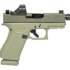 Glock UX4350204NR15ORNINO2G G43X 9mm Luger 15+1 3.41" Steel Serrated Slide Ambidextrous
