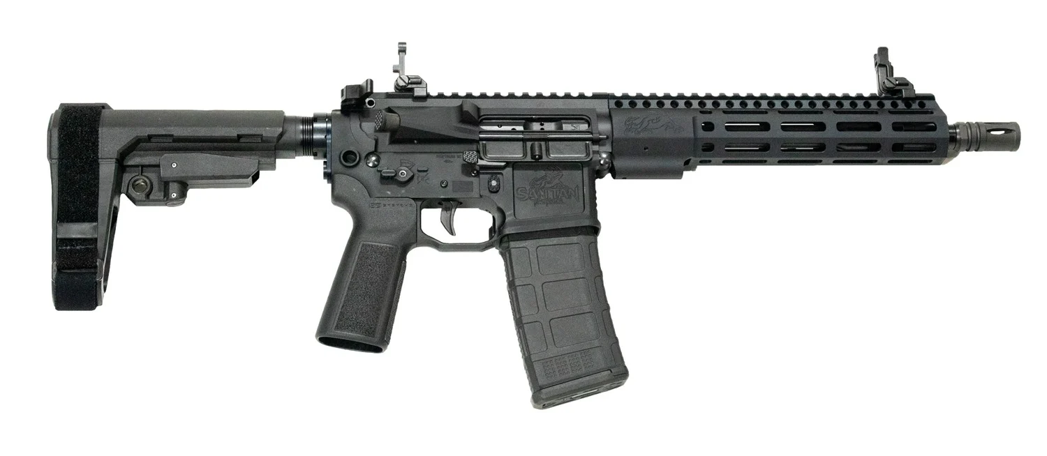 San Tan Tactical STT-F-PSP-10 Defender 5.56 NATO 10.50" Black Polymer SB Tactical SBA3 Brace