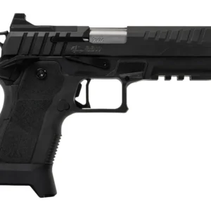 Oa Defense  2311  Full Size 9mm Luger 17+1 5" Stainless Barrel, Black Steel Optic Ready/Serrated Slide, Black Aluminum Frame w/Picatinny Rail, Black Polymer Grip, Ambidextrous