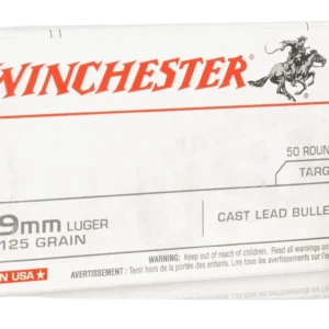 WIN USA9MM125       9MM     125 US TRGT      50/10