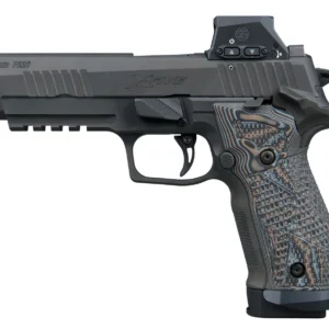 Sig Sauer 226X59XTMSAORXSL P226 XFive Extreme 9mm Luger 20+1 5" Bull Barrel, Black Nitron Stainless Steel Serrated w/Optic Slide, Black Nitron Stainless Steel Frame w/Beavertail & Picatinny Rail, Cust