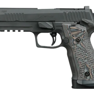 Sig Sauer 226X59XTMSAORXSL P226 XFive Extreme Full Size 9mm Luger 20+1 5" Bull Barrel, Black Nitron Stainless Steel Optic Ready/Serrated Slide & Frame w/Beavertail & Picatinny Rail, Custom Hogue G10 P
