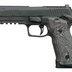 Sig Sauer 226X59XTMSAO P226 XFive Extreme Full Size 9mm Luger 10+1 5" Bull Barrel, Black Nitron Stainless Steel Optic Ready/Serrated Slide & Frame w/Beavertail & Picatinny Rail, Custom Hogue G10 Piran