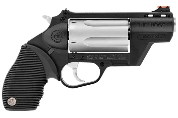 TAURUS PUBLIC DEFENDER POLY JUDGE REVOLVER 45COLT/410 STAINLESS 2.5" 5RD