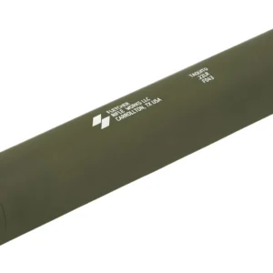 Fletcher Rifle Works TAQUITOODG Taquito 22LR 1" OD Green Stainless Steel/Aluminum 1/2"x28