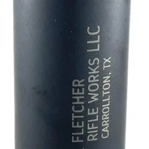 Fletcher Rifle Works WESTON8BLK Weston-8 30Cal 1.62" Black Stainless Steel 1.375"x24