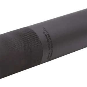 Fletcher Rifle Works PERM65TIBLK Permian 6.5mm 1.62" Black Titanium 1.375"x24