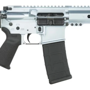 Shark Coast Tactical SCC07114AGC-P Arctic Gun Candy  5.56 NATO 30+1 10.50" Black Nitride Threaded Barrel, Aluminum Receiver w/Picatinny Rail, M-LOK Handguard, SB Tactical SBA3 Brace, Polymer Grip
