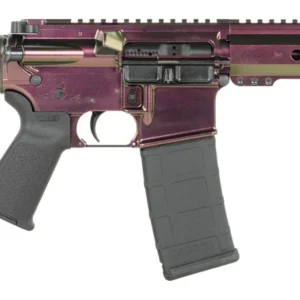 Shark Coast Tactical SCC07268RZRBK-P Razorback  5.56 NATO 30+1 10.50" Black Nitride Threaded Barrel, Aluminum Receiver w/Picatinny Rail, M-LOK Handguard, Polymer SB Tactical SBA3 Brace, Polymer Grip