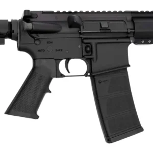 Andro Corp Industries 5568CB ACI-15 CQB 5.56 NATO 30+1 8" Black Nitride Threaded Barrel, Black Anodized Aluminum Receiver w/Picatinny Rail, M-LOK Handguard, Black Polymer SBA3 Pistol Brace, Black A2 G