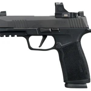 Sig Sauer 365XCA9BXR3PRS P365 XMacro w/Optic Compact 9mm Luger 17+1 3.70" Black Nitron Stainless Steel Serrated w/Sig ROMEO-X Compact Slide, Black Stainless Steel Frame w/Beavertail & Picatinny Rail,