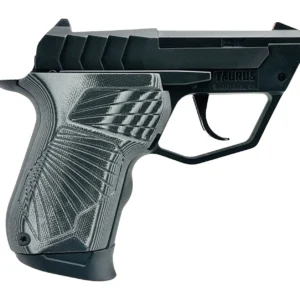 Taurus 1-22TUC131-GRG10 22TUC  Micro-Compact Frame 22 LR 9+1 2.50" Black Barrel, Serrated Slide & Black Polymer Frame, G10 Grip