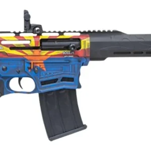 Citadel CBOSS2512-AZ Boss25  12 Gauge 3" 5+1 18.75" Threaded Barrel, Arizona Flag Steel Receiver w/Picatinny Rail, Adj Comb Synthetic Butt Stock, Picatinny Rail Forend, Polymer Grip