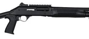 Panzer Arms PAM4TSSBSS M4 12 Gauge Semi-Auto 3" 5+1 18.50" Black Barrel, Black Aluminum Receiver w/Picatinny Rail, Black Skeleton Synthetic Stock & Grip