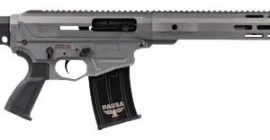 Panzer Arms PAAR12GLF AR12 G5 12 Gauge Semi-Auto 5+1 18.50" Gray Cerakote Aluminum/Polymer Receiver w/Picatinny Rail, M-LOK Handguards, Black Synthetic Stock