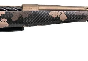 Fierce Firearms ROGSSX25CM20BRS Twisted Rogue XP 25 Creedmoor 3+1 20" Smoked Bronze Cerakote Spiral Fluted Threaded Barrel, Stainless Steel Drilled & Tapped Receiver, Picatinny Rail Forend, Sonora Amb