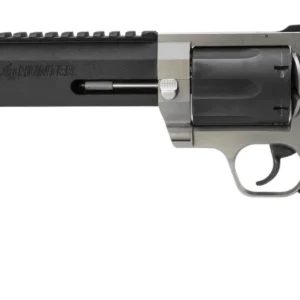 Taurus 2-35085RH Raging Hunter  350 Legend 6 Shot 8.38" Matte Black Barrel w/Picatinny Rail, Matte Black Oxide Cylinder,  Matte Stainless Steel Frame w/Picatinny Rail, Transfer Bar Safety