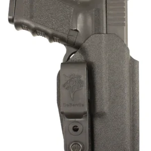 DeSantis Gunhide 137KJY1Z0 Slim-Tuk IWB Black Kydex Belt Fits Springfield XDS Ambidextrous