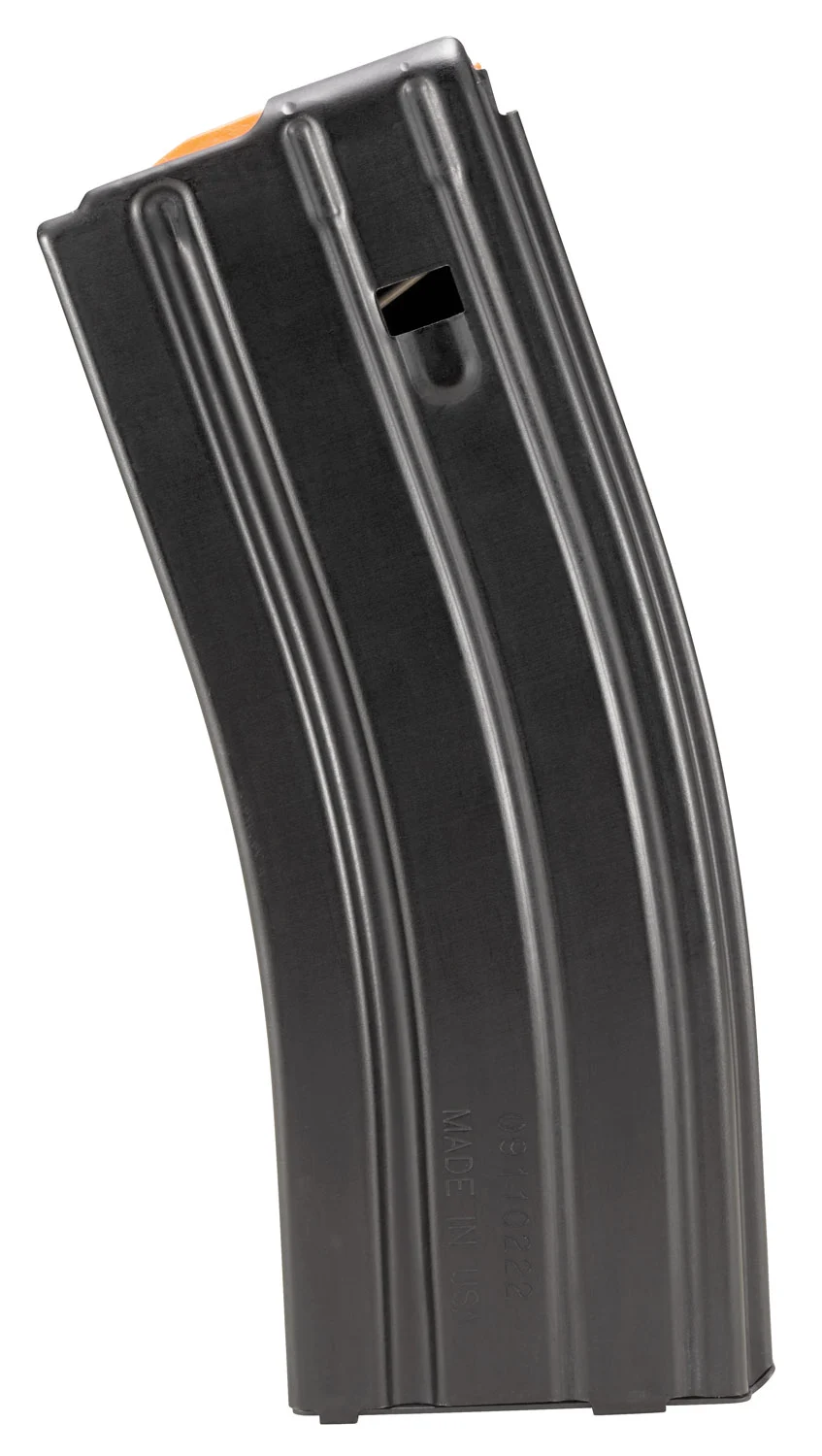 DuraMag 3023001178CPD Speed 30rd 223 Rem/300 Blackout/5.56x45mm NATO for AR-15 Black w/ Orange Follower Detachable