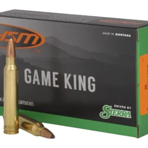 HSM 300WINMAG41N Game King  300 Win Mag 180 gr Sierra GameKing Spitzer Boat Tail 20 Per Box/ 20 Case