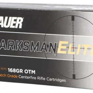 Sig Sauer E308M120 Marksman Elite 308 Win 168 gr Open Tip Match 20 Per Box/ 25 Case