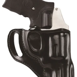 Galco HT158B Hornet  OWB Black Leather Belt Slide Fits S&W J Frame Fits 2" Barrel Right Hand