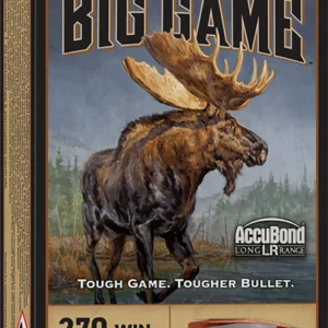 Winchester Ammo S270LR Expedition Big Game Long Range 270Win 150gr Nosler AccuBond Long Range 20 Per Box/10 Case