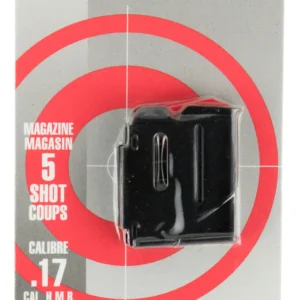 Savage Arms 90001 93 Series  5rd 17 HMR/22 WMR Blued Steel