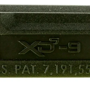 Springfield Armory XDS5902M Backstrap Sleeve  made of Polymer with Black Finish & 1 Piece Design for 9mm Luger Springfield XD-S with #2 Backstrap & 3.30"-4" Barrel