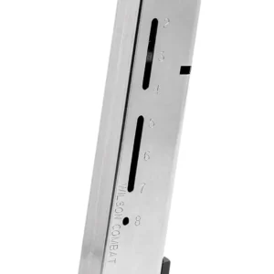 Wilson Combat 500AHD ETM  8rd Detachable w/ Aluminum Floor Plate 45 ACP+P Fits Wilson Combat 1911 Elite Tactical Stainless Steel