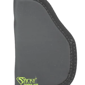 Sticky Holsters LG6SMOD LS LG-6S  Black/Green Latex Free Rubber Fits 3-4" Large Auto w/Laser Ambidextrous