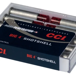 CCI 3712CC Big 4 Shotshell 9mmLuger 45gr #4Shot 10 Per Box/20 Case