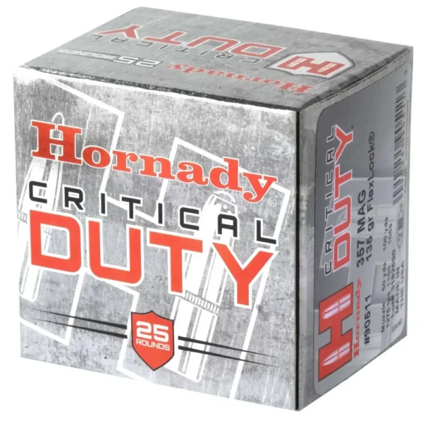 HORNADY CRITICAL DEFENSE 357MAG 135GR FLXLK 20RD BX 200RD CASE