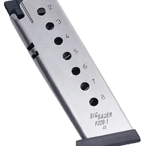 Sig Sauer MAG220458 P220  8rd 45ACP Stainless Steel