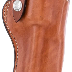 Bianchi 10054 1L Lawman Western OWB 02 Tan Leather Belt Loop Fits Colt New Frontier/Colt Single Action Army