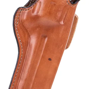 Bianchi 10323 5BHL Thumbsnap  OWB Size 11 Tan Leather Belt Loop Fits S&W N Frame/Colt Anaconda 6-6.5" Barrel Right Hand