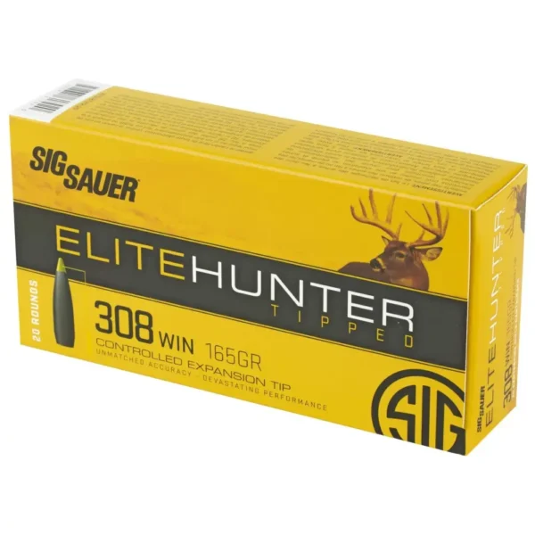 SIG SAUER ELITE HUNTER 308WIN 165GR 20RD BX