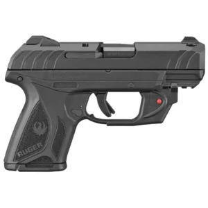 RUGER SECURITY-9MM 3.4" PSTL BLK/BLK 10+1 MS W/ VIR LSR