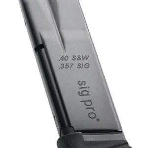 Sig Sauer MAG20224310 SP2022  10rd 40S&W/357Sig For Sig Pro 2340/P2022/2009 Blued Steel