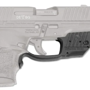 Crimson Trace 0158101 Laserguard  Fits Walther PPS M2, Green Laser Black Polymer