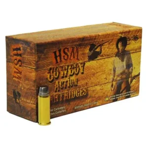 HSM AMMUNITION 44-40 WIN 200GR HL RNFP 50RD BOX 10 BOXES PER CASE