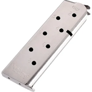 CMC Products 14110 Match Grade  8rd 45 ACP Fits 1911 Government Stainless Steel