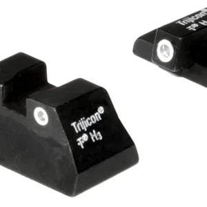 Trijicon 600268 Bright & Tough Night Sights  Green/Tritium White Outline Front Sight-Green/Tritium White Outline Rear Sight H&K USP Compact