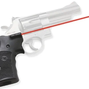 Crimson Trace 011070 Lasergrips  Fits S&W K/L & N Frames, Red Laser 633nM Wavelength 5mW Output, Black Polymer